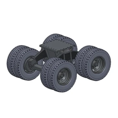 Trailer phụ tùng hệ thống treo Bogie